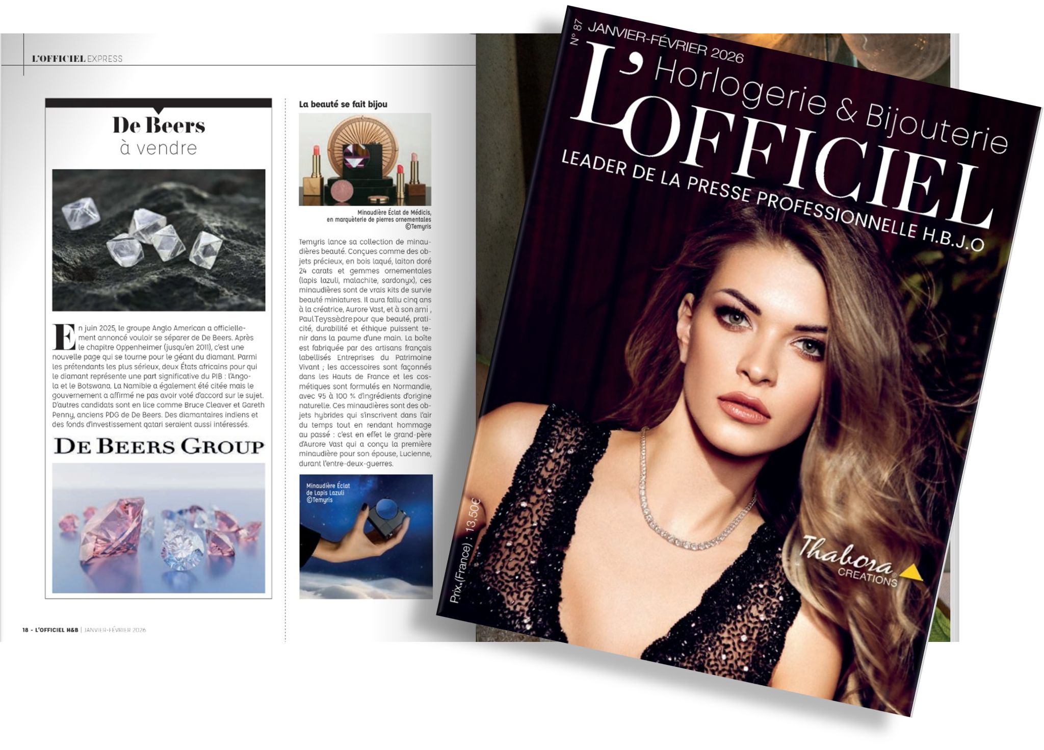L’Officiel Horlogerie & Bijouterie : la beauté se fait bijou