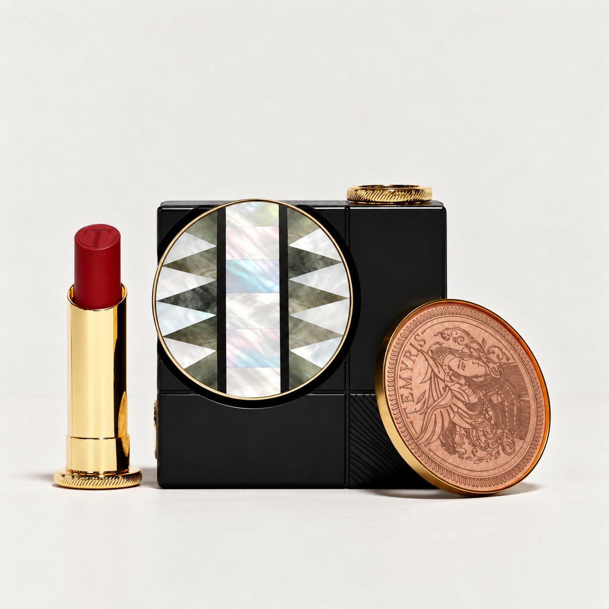 La minaudière de beauté - L'Héritière - Marqueterie de Nacre