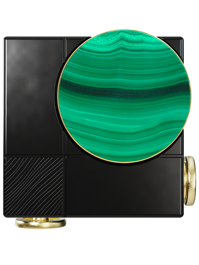 Beauty minaudière – “Eclat de Malachite” –  Launch Edition