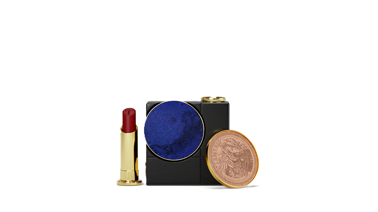 Beauty minaudière – “Glowing Lapis Lazuli” –  Launch Edition