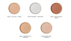 Pack retouches maquillage 5 poudres “peaux claires”