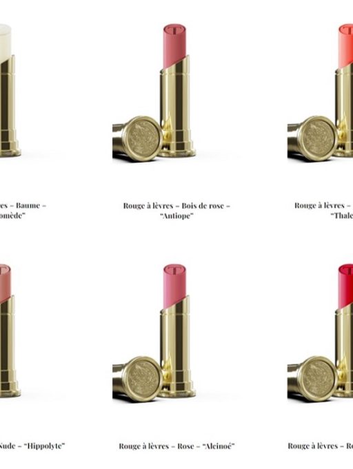 6 Lipsticks Set – 24-Karat Gold Brass